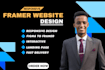 build a professional framer website webflow landing page figma to framer design