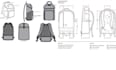 design bag, backpack, handbag, luggage with tech pack