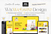 build a creative, interactive, unique and modern wix website