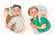 draw you with your pet