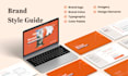 design business logo and brand guidelines, style guide