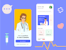 do mobile app screens, app ui ux design, app design ios android by figma