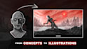design high quality characters and concept art