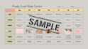 create and develop a social media content calendar