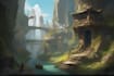 create stunning environment concept art