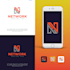 design abstract logo design with brand style guides