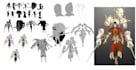 design characters, turnarounds, props, environments