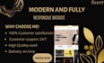 design a responsive and modern wordpress website