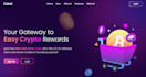 create a crypto faucet website