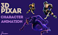 create 3d pixar animation, pixar character, disney  pixar