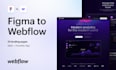 convert figma design to responsive webflow website