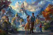 draw disney family portrait illustration