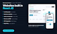build website and also bug fixing using react js