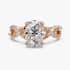 design luxury engagement ring cad for manufacturing