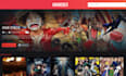 design anime shopify  anime clothing store  dynamic dropshipping manga website