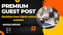 provide premium high quality backlinks