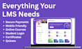 build lms, school, college and university website with wordpress