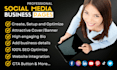 set up professional social media pages, fb, ig, linkedin