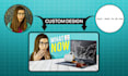 do eye catchy clickbait youtube thumbnails design