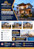 design professional real estate, business, construction and modern canva flyer