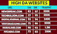 do premium guest post service with dofollow backlinks, high da guest posting