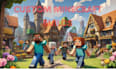 build survival base and village structure in minecraft