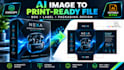 convert ai images into print ready packaging box and label designs