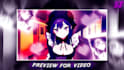 create anime music video with 4k res and lyrics lll amv lll