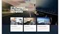 design truck driver website transport truck transportation personnel website