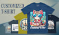 create ai generated t shirt using your text and imagination