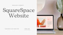 craft a beautiful wix and squarespace website, redesign