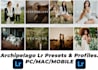 deliver lightroom presets and profiles archipelago