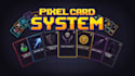 design pixel game UI, hud, inventory, icons and card systems