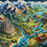 make a high quality digital fantasy map