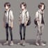 draw you an anime art style characters