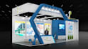 design 3d exhibition stand, trade show booth, kiosk, podium