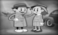 create characters in retro rubber hose cartoon style