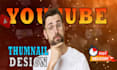 do create stunning youtube thumbnail design