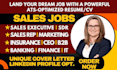 write sales resume, sales force, banking, executive, sdr, finance, senior role