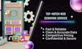do fast and secure web scraping  tailored data extraction