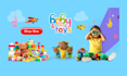 build baby product store baby clothing website baby toy store dropshipping store