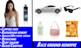 do background removal or remove objects, white, transparent, clipping path