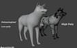 do manual retopology, uv mapping, and texture baking