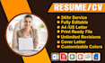 create professional cv design, resume design, expert cv maker