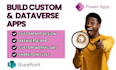 build custom power apps canvas apps power automate dataverse app sharepoint list