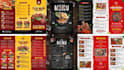 design modern restaurant menu redesign restaurant menu food menu flyer design