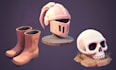 do 3d modelling of game assets for video games