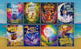 do cartoon book cover, children book cover design for paperback, kdp