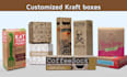 design magnetic box, kraft box, custom window die cut packaging