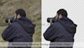 remove background from video, rotoscoping